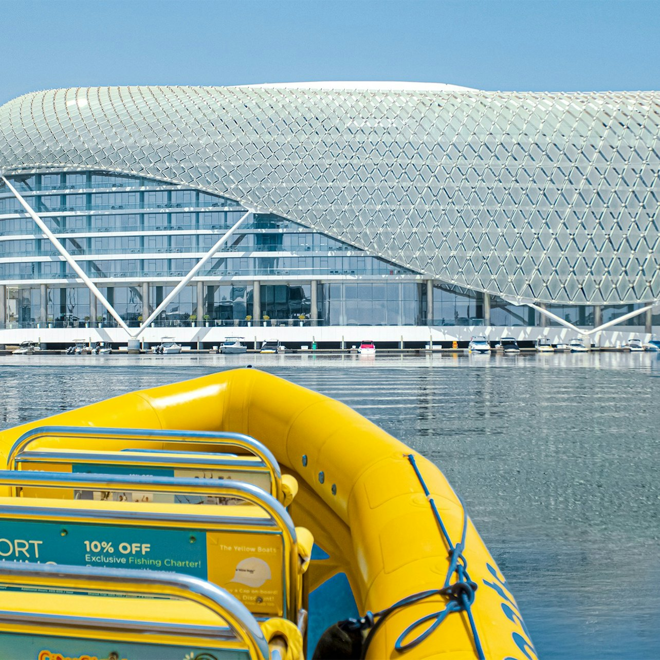 75-Minute Yas Island Speedboat tour from Yas Bay - Photo 1 of 9